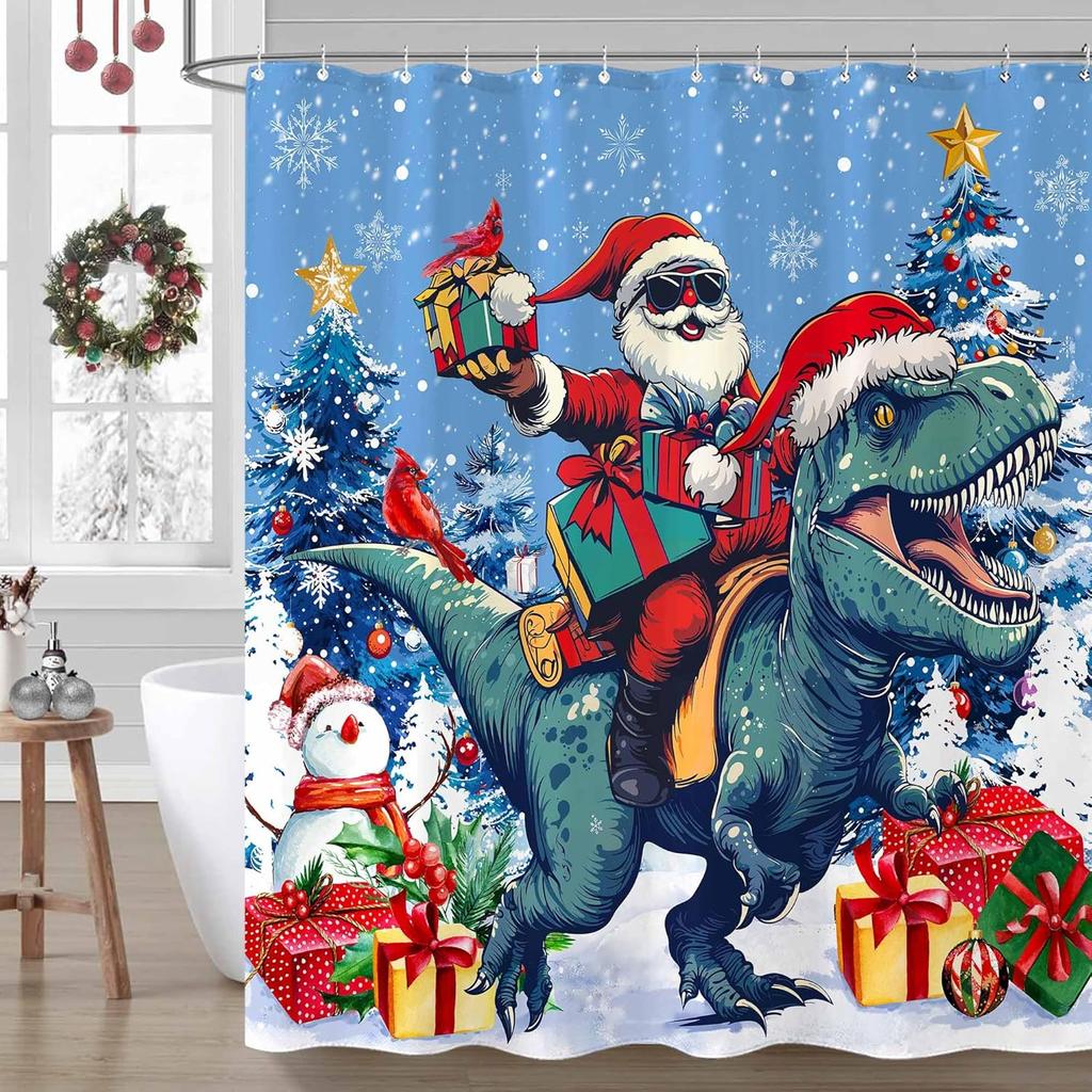 Забавная японская кошка Занавеска для душа Милая Забавная Крутая Кошка Монстр Акула Занавески для душа для ванной Винтажные Океанские волны Аниме Детские