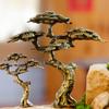 Медная статуэтка, небольшой декор из искусственного дерева для украшения своими руками