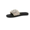 Fashion Women's Flat Slippers 2025 Summer Fashion Fringe Outdoor Soft Sole Beach Shoes Lightweight Comfortable Non Slip Casual Sandals