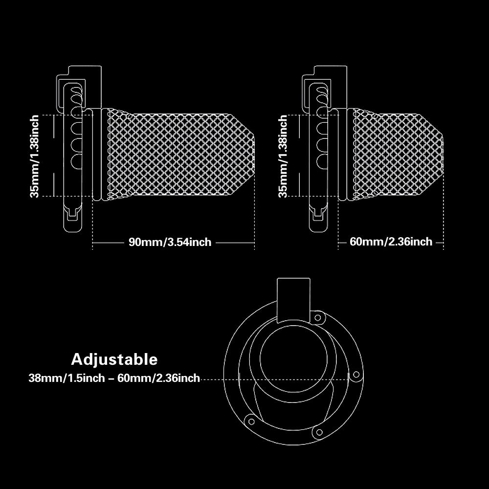 Smart Adjustable Chastity Cage for Men Stainless Steel Wire Mesh Lock Device BDSM Adult Sex Toy for Abstinence Couple Play