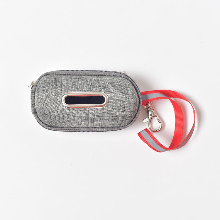 «Переносной диспенсер для отходов домашних животных с льняными мешками для собачьих экскрементов»