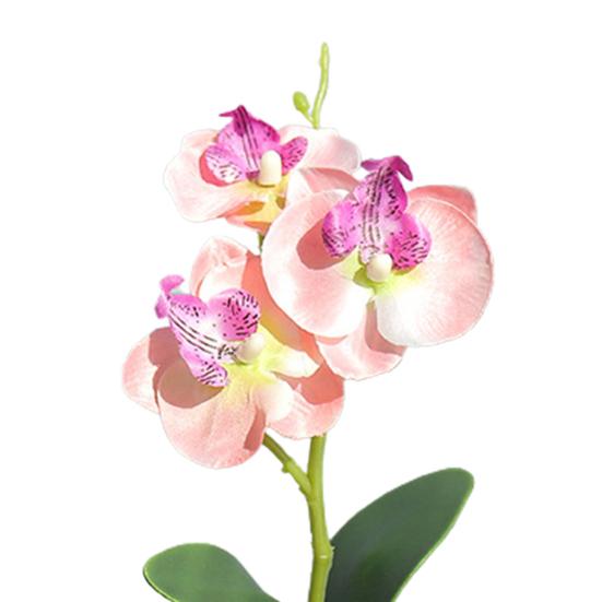 Поддельный бонсай, сохраняющий свежесть, многоразовый, устойчивый к ультрафиолетовому излучению, причудливый настольный искусственный шелк, бабочка, орхидея, цветок, декор для вечеринки