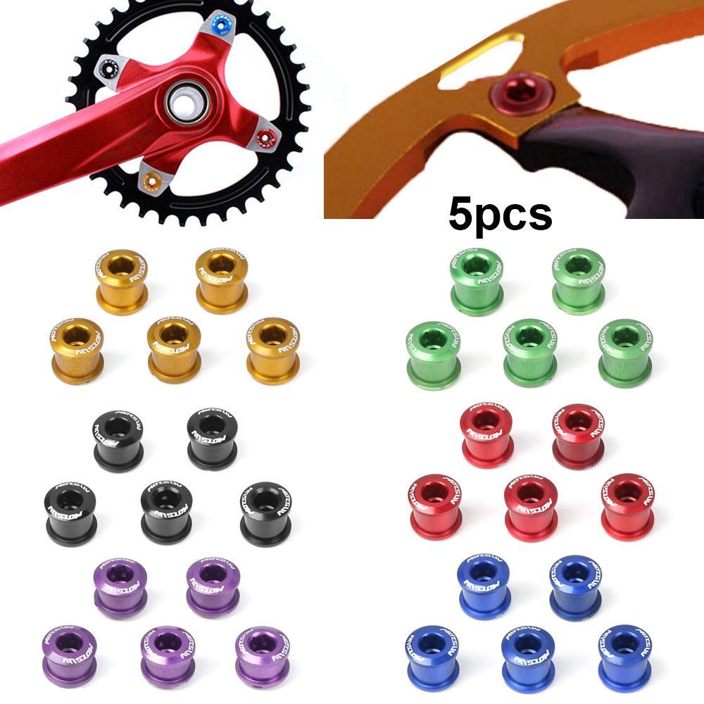 MTB Bicycle Alloy Chainwheel Screws Disc Screw Chainring Wheel Bolt Cycling Crankset Parts