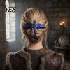 Dragon Hair Stick Faux Leather Stick, Gothic Style Flying Slide Barrette Smooth Surface Hairpin for Women, Halloween Cosplay Fantasy Medieval