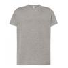 Tee shirt - JHK - Gris - 100% Coton - Manches courtes - Taille XS à 5XL