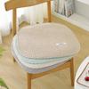 Тонкая подушка для сиденья из чистого хлопка, дышащая, для обеденного стола, противоскользящая, новая подушка для сиденья из чистого хлопка для всех сезонов