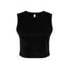 Bella + Canvas Womens/Ladies Muscle Micro-Rib Cropped Tank Top