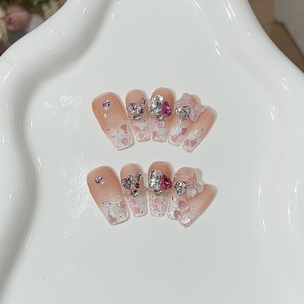 Дневник Весна Девичьи Кончики пальцев Ледяные и Тонкие Вспышка Любовь Блестки K9 Куча Страз Носить Броню