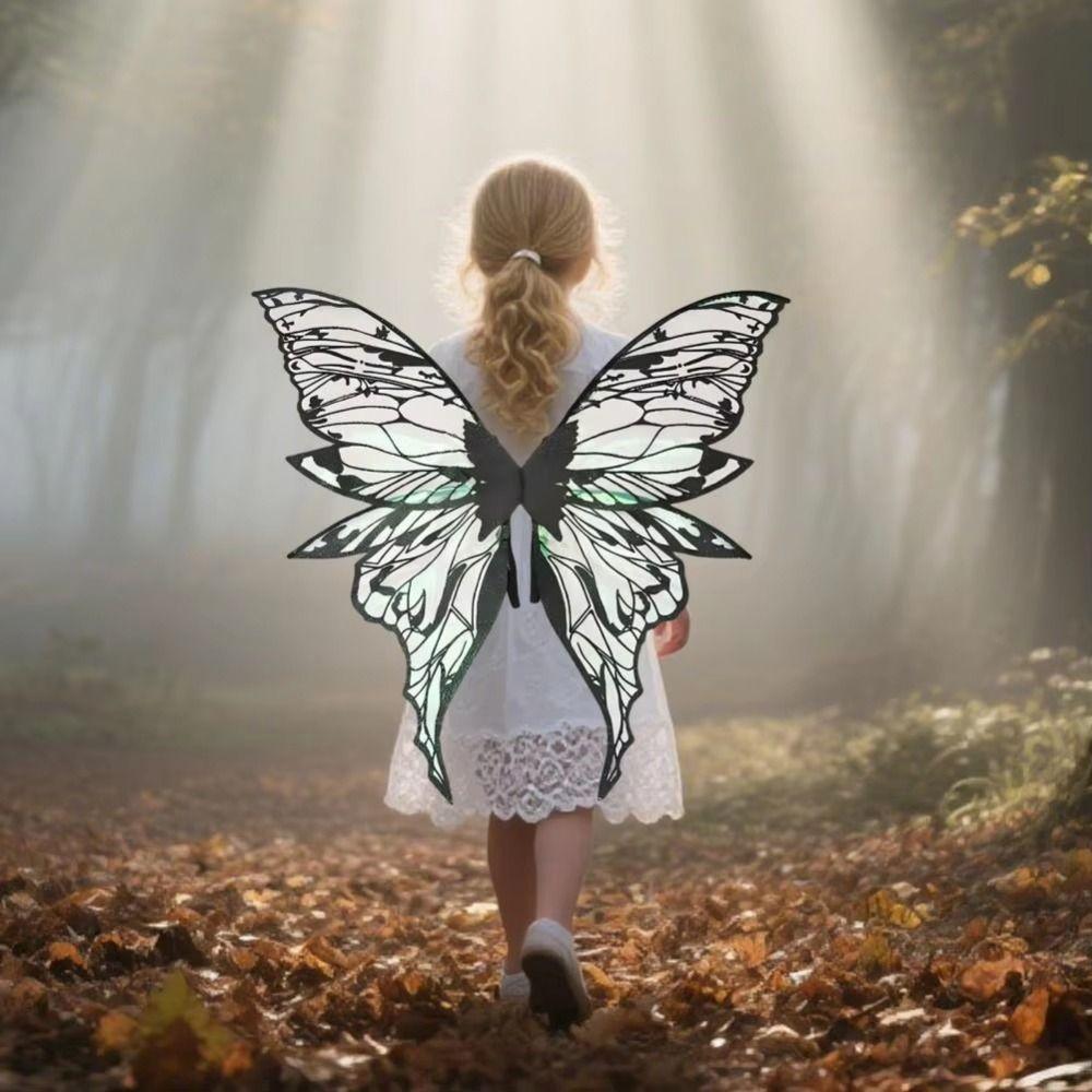 Lightweight Fairy Costume Wing Set Fluttering Wings Dress Up Wings Set Cosplay Costumes