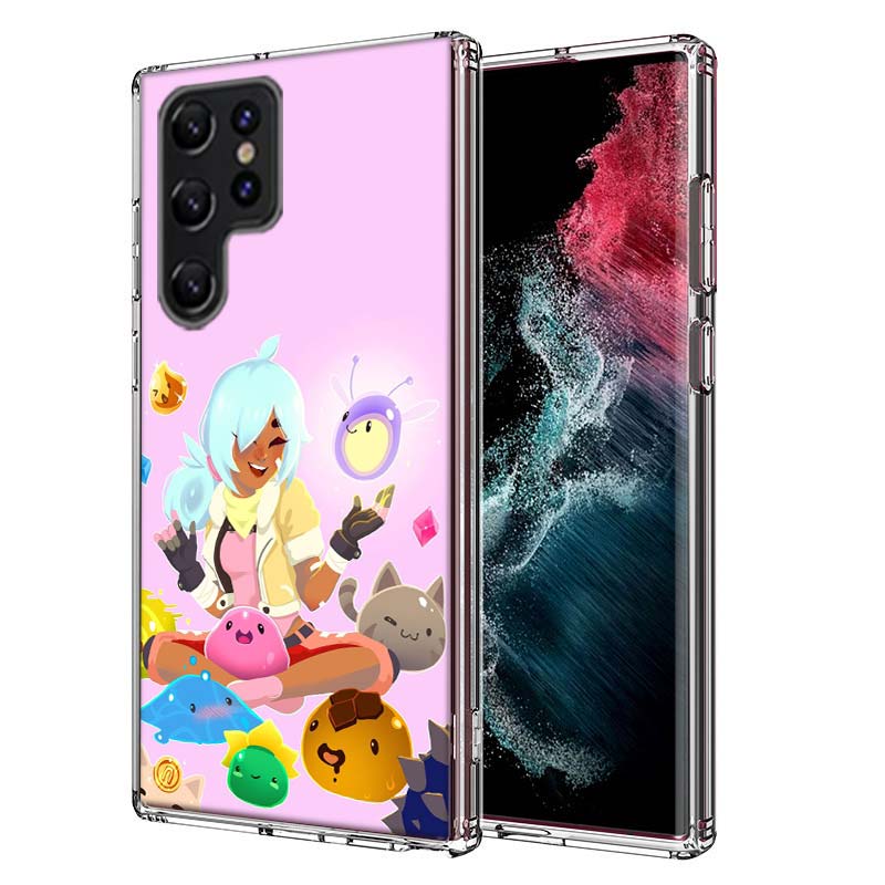 Чехол для телефона S-Slime R-Rancher Game Capa для Samsung S26 Ultra S25 Edge Galaxy S23 S21 S20 S24 FE S22 S10 Plus Прозрачный ТПУ