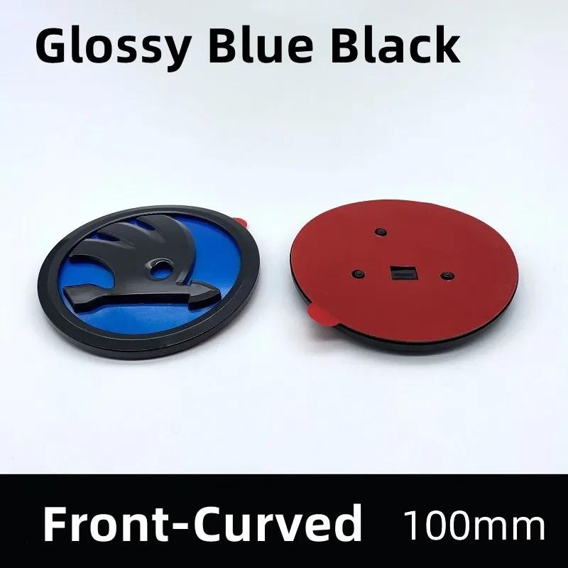 2025 Новый 100 мм ABS Автомобильная Передняя Эмблема Задний Значок Багажника Наклейка для Skoda Fabia 1 2 A7 Octavia RS Superb Rapid Yeti Karoq Авто Аксессуары