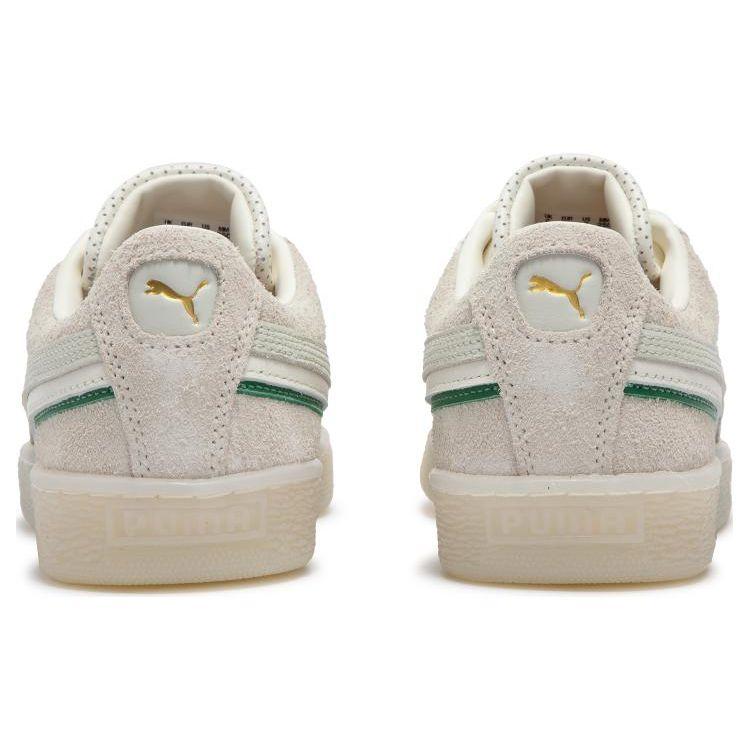 Puma Suede Classics OG Warm White Archive Green Мужские кроссовки Кремовые Уравновешенно-Серый 398569-01