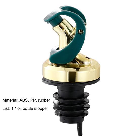 Practical Vinegar Bottle Stopper Detachable Smooth Pouring Reusable Soy Sauce Oil Bottle Cap