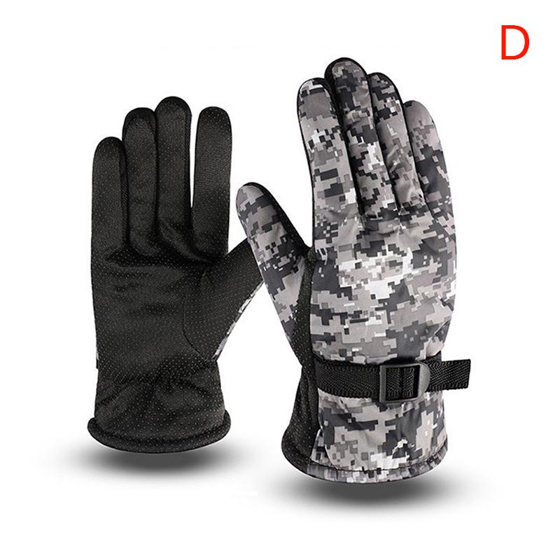 Мужские и женские лыжные перчатки, сверхлегкие водонепроницаемые зимние теплые перчатки, перчатки для сноуборда