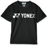 YONEX Junior Dry Black Japan Size J130 To Japanese Size Shirt, Boys, (007), (equivalent 130)