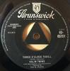 7-дюймовая пластинка KALIN TWINS - When / Three O'Clock Thrill 4505751 Brunswick 1958 UK Рок Б/У