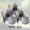 3 шт. Властелин Колец Эльфы Орки Армия Гном Рохан Мини Экшн Игрушки Фигурки Строительные Блоки Сборные Игрушки для Детей Подарок на День Рождения