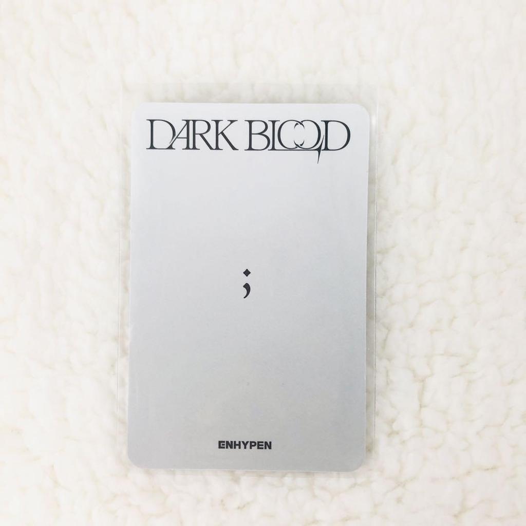 [Б/У] ENHYPEN Сонхун Лакидро Торговая Карта DARKBLOOD shopee