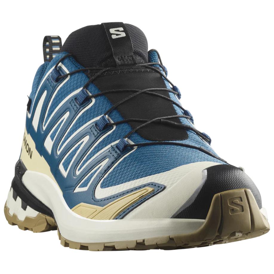SALOMON XA Pro 3D V9 GTX Comfortable Slip-Resistant Durable Waterproof Low-Top Outdoor Functional Shoes Men Shoes Blue 478174