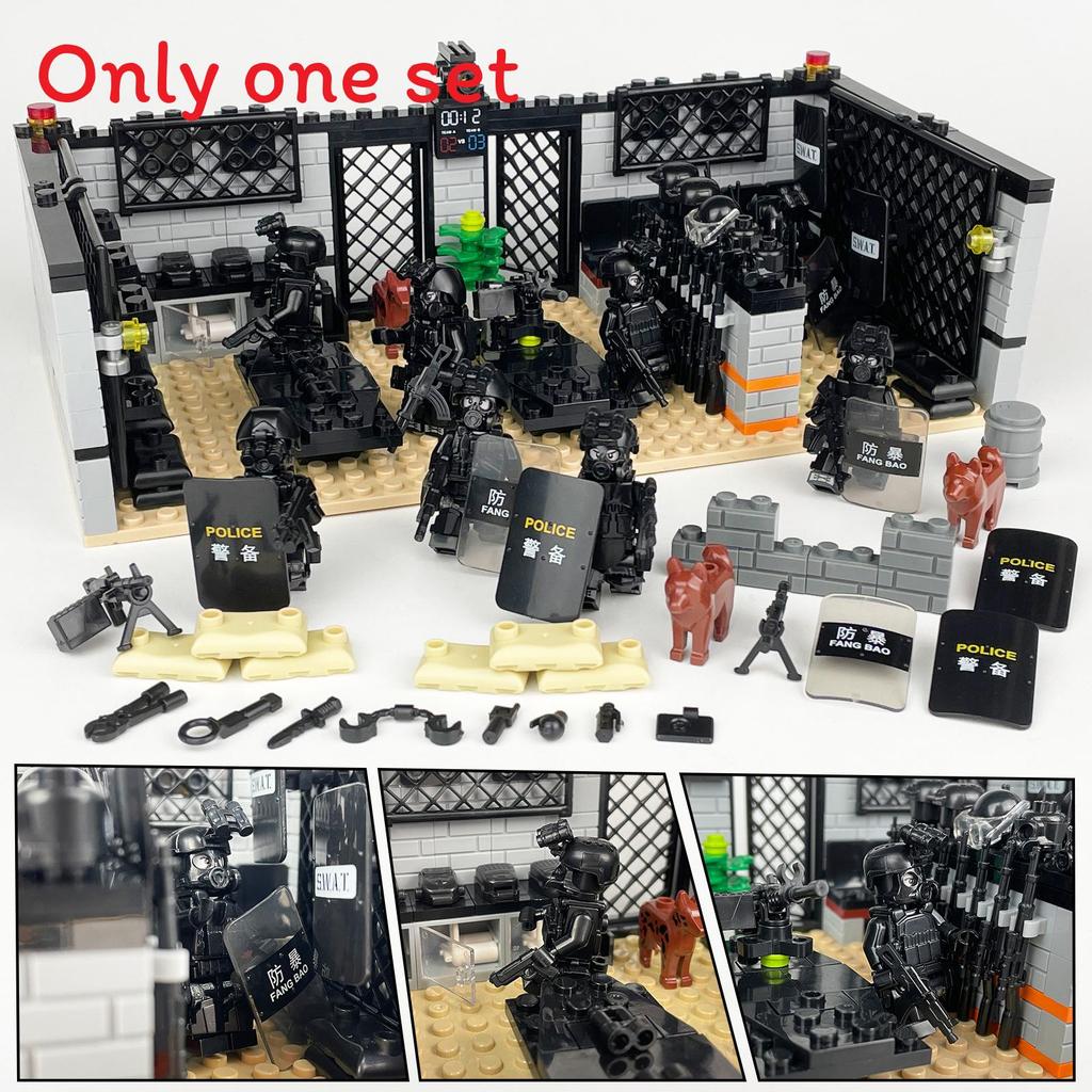 Military Scene Building Blocks With Abs Plastic For Kids And Collectors