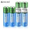 PALO 1.5V AA 3000mWh HR6 AA Rechargeable Lithium Batteries 2A AA USB Port Charging Battery With Battery Box