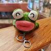 Soft Toy Animal Dolls Stuffed Animals Big Mouth Frog Doll Plush Keyring Stuffed Toys Plush Keychain