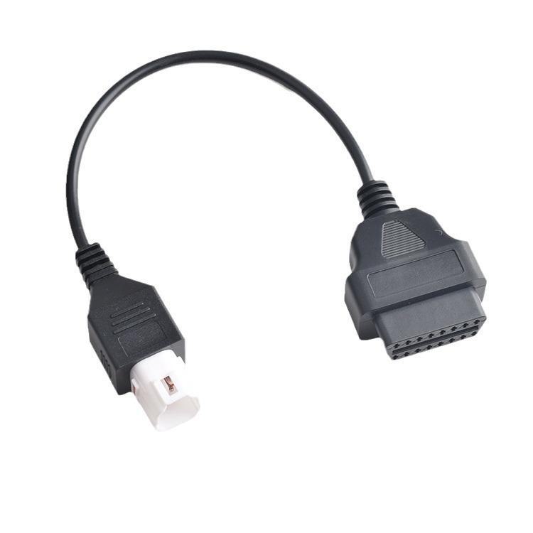 Кабель-адаптер для мотоциклов Yamaha и Honda с 3+4+6-контактными соединениями к OBD 16-контактному.