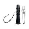 Kazoo Flute Portable Musical Instrument with Neck Rope for Music Lovers Prize Show Gifts
