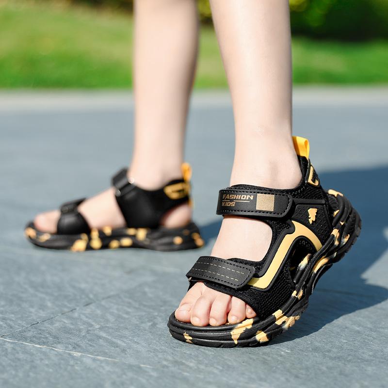 Летние сандалии для девочек Пляжная обувь Тапочки Спортивная обувь для подиума Обувь для активного отдыха на реке Детские сандалии