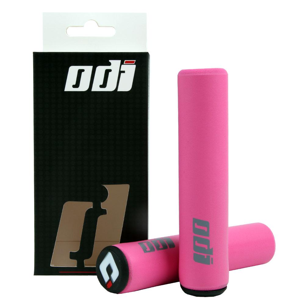 Ultra-light USA ODI Silicone Mountain/Road Dirt-Resistant Bike Handlebar Grips - Shock Absorbing, Foldable Design