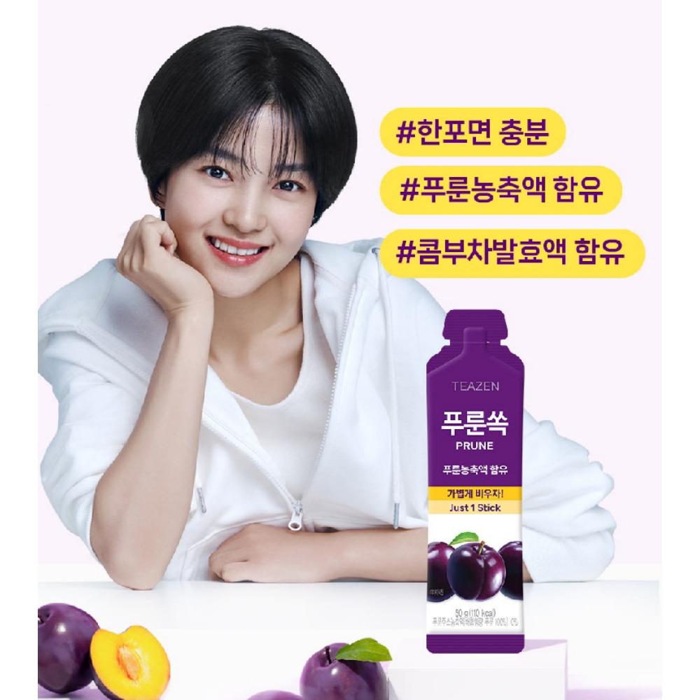 Teazen Prune Cleanse 50g X 5sticks / Detox / Bowel Movement