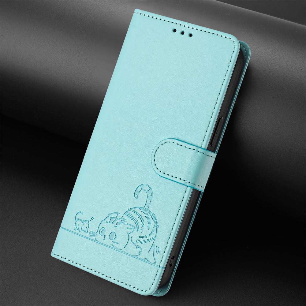 Магнитный кожаный чехол-бумажник с откидной крышкой для Redmi 9 Power 9AT 9T 9A 8A 7 6, с подставкой, слотом для карт, противоударная обложка