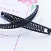 Long Elegant Girl Plastic Fashion Women Hairpins Hair Clip Comb Barrettes Banana Clip