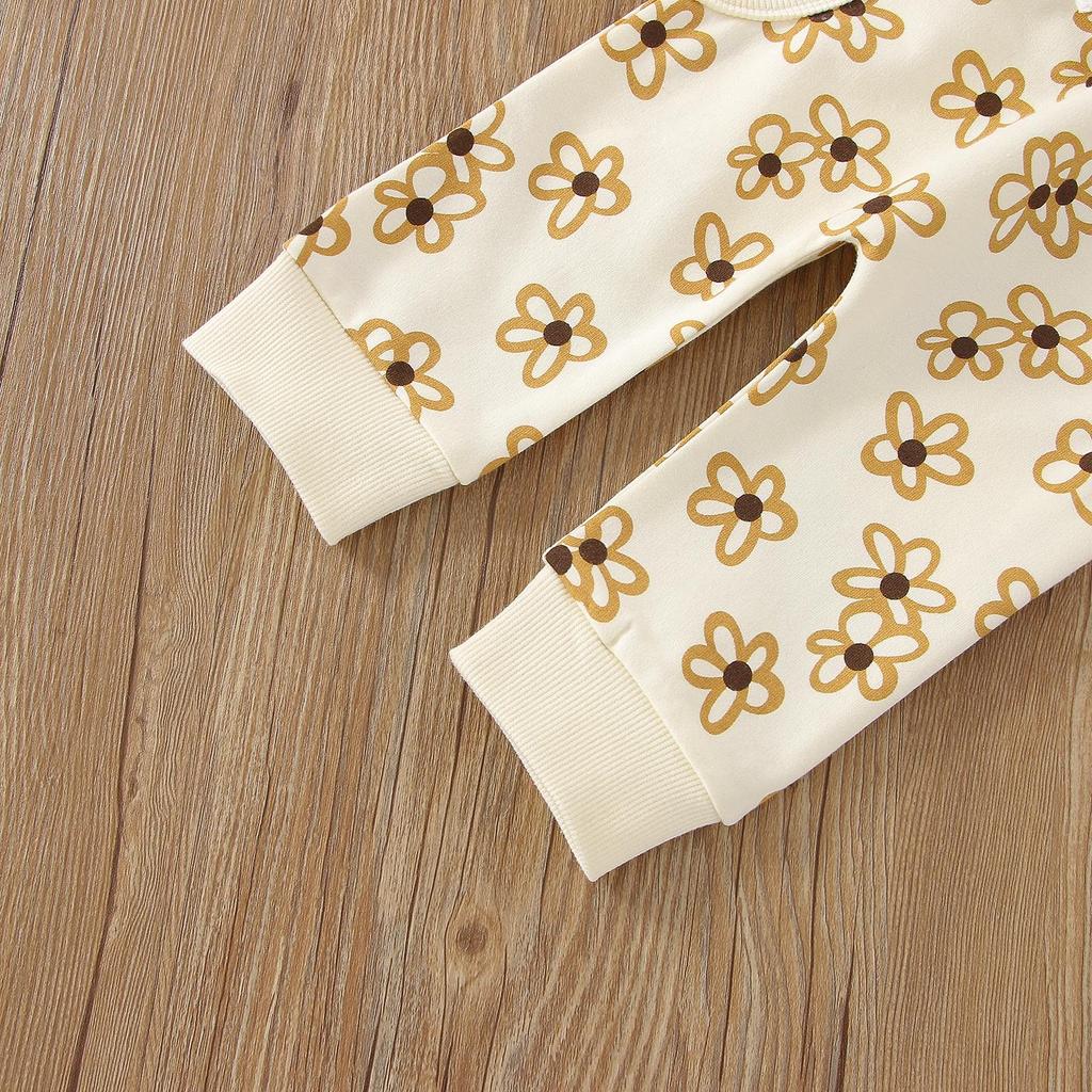 Комплект одежды для новорожденных девочек, толстовки с длинными рукавами, топы, штаны, одежда, подарки, 3, 6, 9, 12, 18, 24 месяца