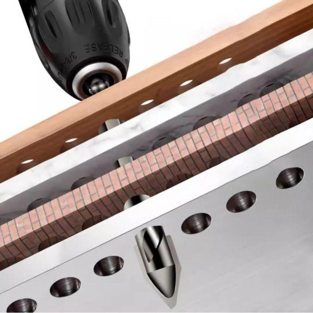 Высокопрочное эксцентриковое сверло с косой головкой, многофункциональное треугольное сверло для плитки, набор сверл, инструменты с шестигранным хвостовиком