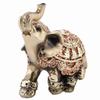 Resin Golden Elephant Figurine Gold Lucky Elephant Decoration  Reception Decoration