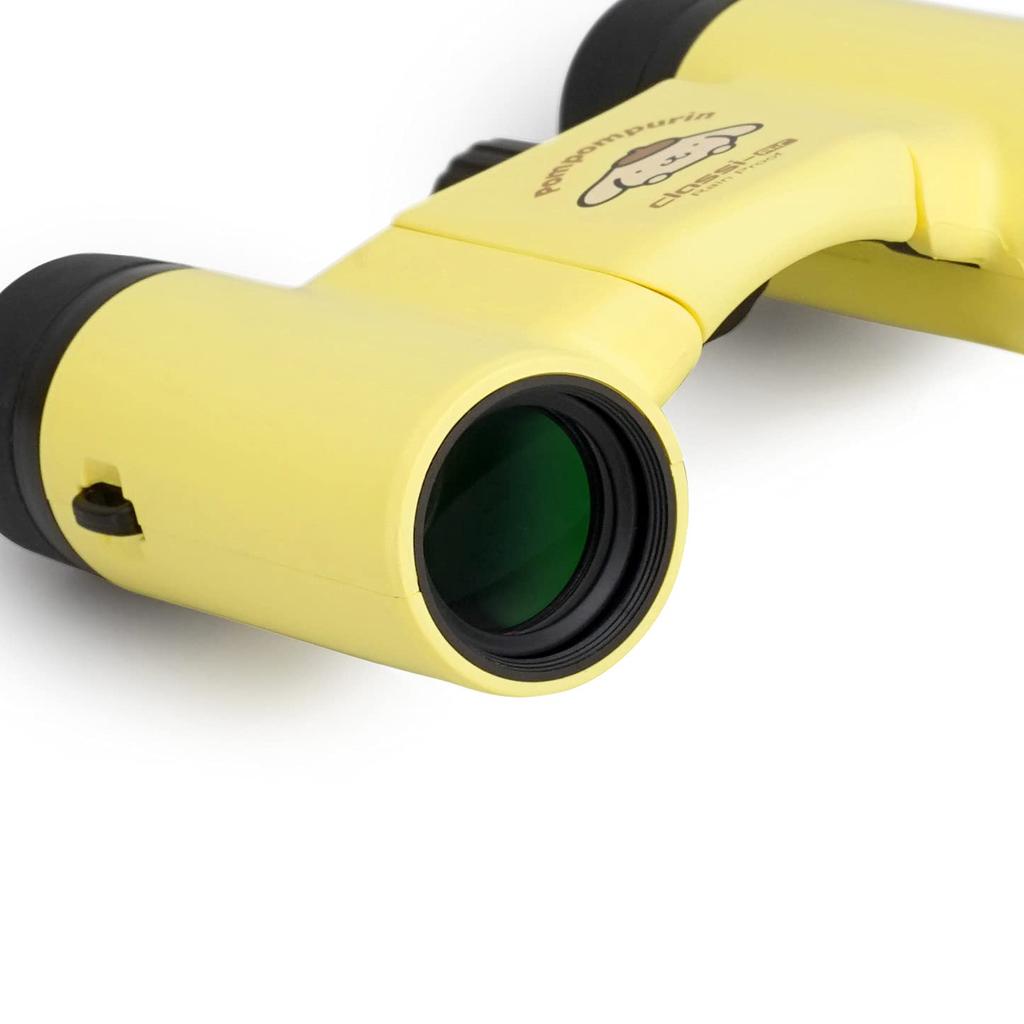 Бинокль Kenko Sanrio для концертов 8x 21 калибра сверхлегкий сверхкомпактный с защитой от дождя Pom Pom Purin и многослойным покрытием SK-CL0821PN