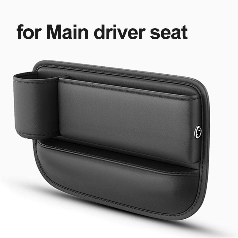 Универсальная сумка для хранения в щелях автомобильных сидений 2 в 1, органайзер для хранения в щелях автомобильных сидений с держателем для бутылок