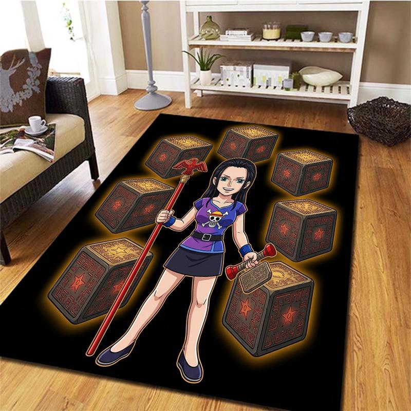 One Piece Poster Carpet Rug For Living Room Bedroom Home Sofa Decoration Kids Play Nonslip Floor Mat