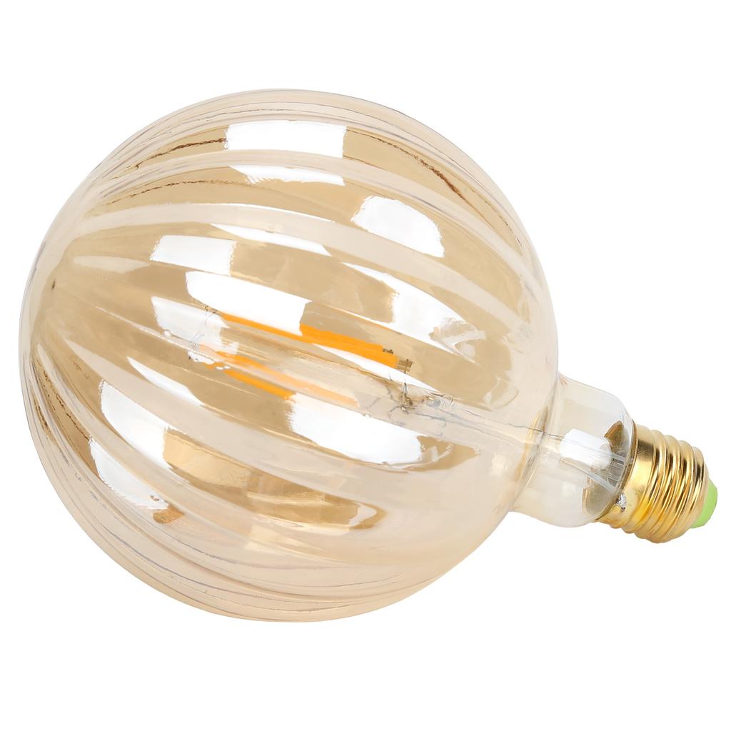 4W G125 Antique Bulb E27 WatermelonShape LED Filament Lamp Home Decoration 220V Warm Light