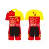Mens Triathlon Suit Short Sleeve Shorts Set Quick Dry Breathable Swim Run Cycling Performance Gear