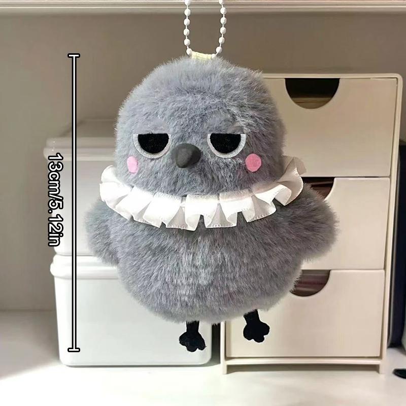 Love And Deepspace аниме ворона плюшевая кукла брелок милый мультфильм плюшевый брелок рюкзак кулон ключ подвесное украшение фанаты подарок