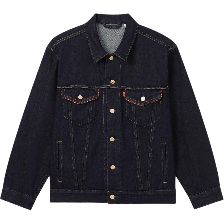 Levi's Мужская джинсовая куртка CNY Год Змеи Оригинальная 003ZN-0000