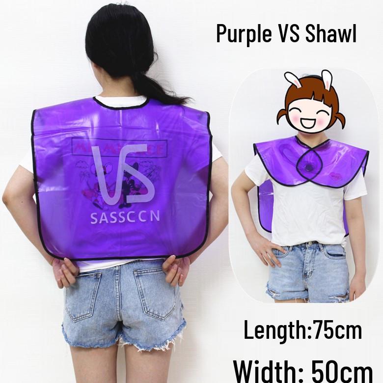 Утолщенная водонепроницаемая парикмахерская накидка для химической завивки, окрашивания и укладки волос.