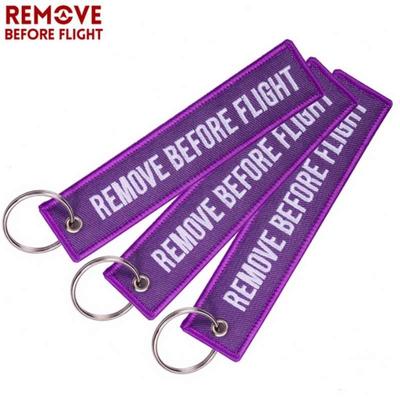 Удалить перед полетом 3 шт./компл. фиолетового цвета брелок для ключей Piolt Key Holder