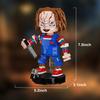 Набор строительных блоков Chucky Brickheadz из фильма «Детские игры», модель фигурок ужасов, игрушки для подарков на Хэллоуин(494 шт.)