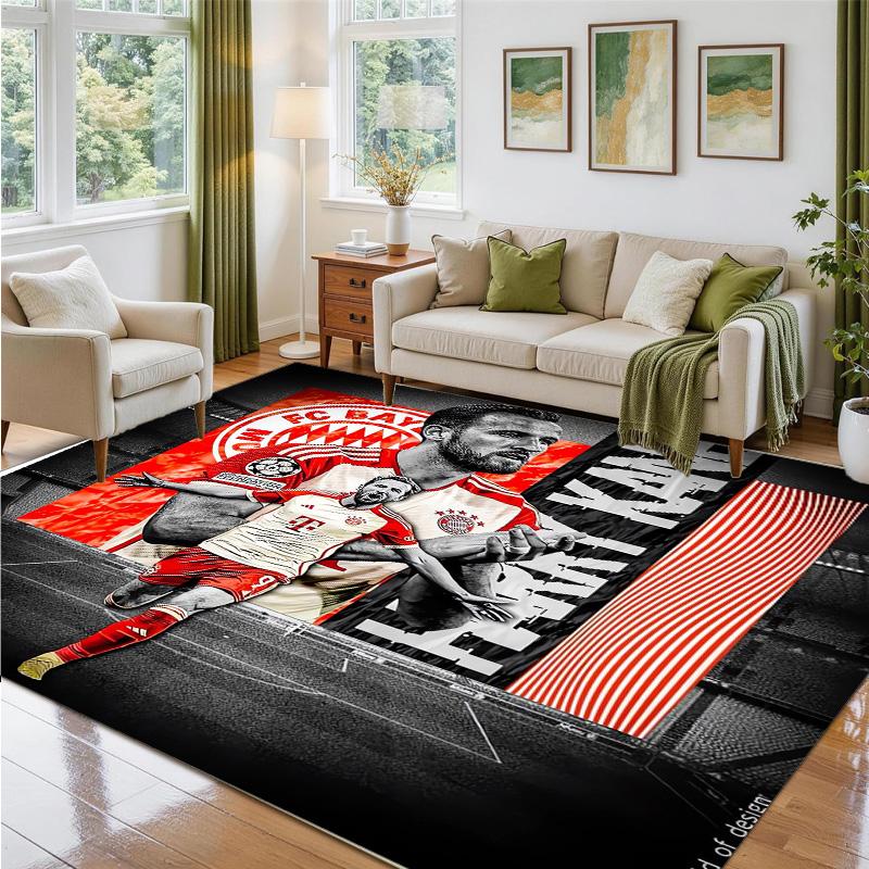 Harry Kane Design Crystal Velvet Rug Soft Decorative Mat for Bedroom Entrance