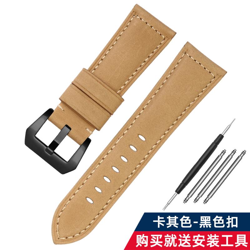 Для Casio Swordfish EFV-540 303 EFB-670 MDV-106 MDV-107 Винтажный кожаный ремешок для часов 22 мм MTP1303/1374/1375/VD01 Мужской кожаный ремешок 22 мм