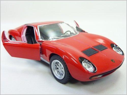 Kinsmart Lamborghini Miura P400SV 1/34 масштабная литая модель автомобиля (красный)