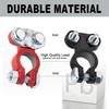 CZC AUTO Battery Terminals Color Coded Set Top Post Connectors Clamps with Matching Anti Corrosion Felt Fiber Washers for Car Truck Vehicle Ship Boat